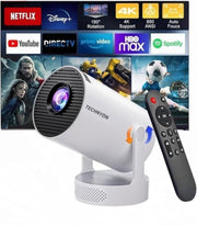 1080P WiFi Android Smart Projector 12000 Lumens Portable Home Theater