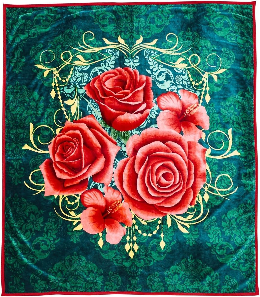 Royal Roses 4kg Weighted Blanket 200x240 cm for Stress & Anxiety Relief