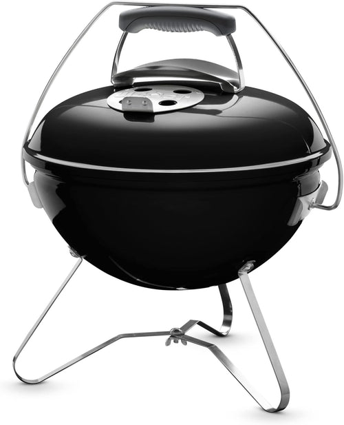 Portable Charcoal BBQ Grill 37cm with Tuck-N-Carry Handle – Outdoor Camping