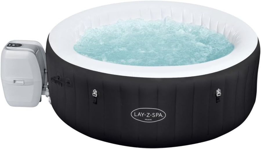 Inflatable Hot Tub Spa 120 Air Jet Massage 2–4 Person Freeze Guard