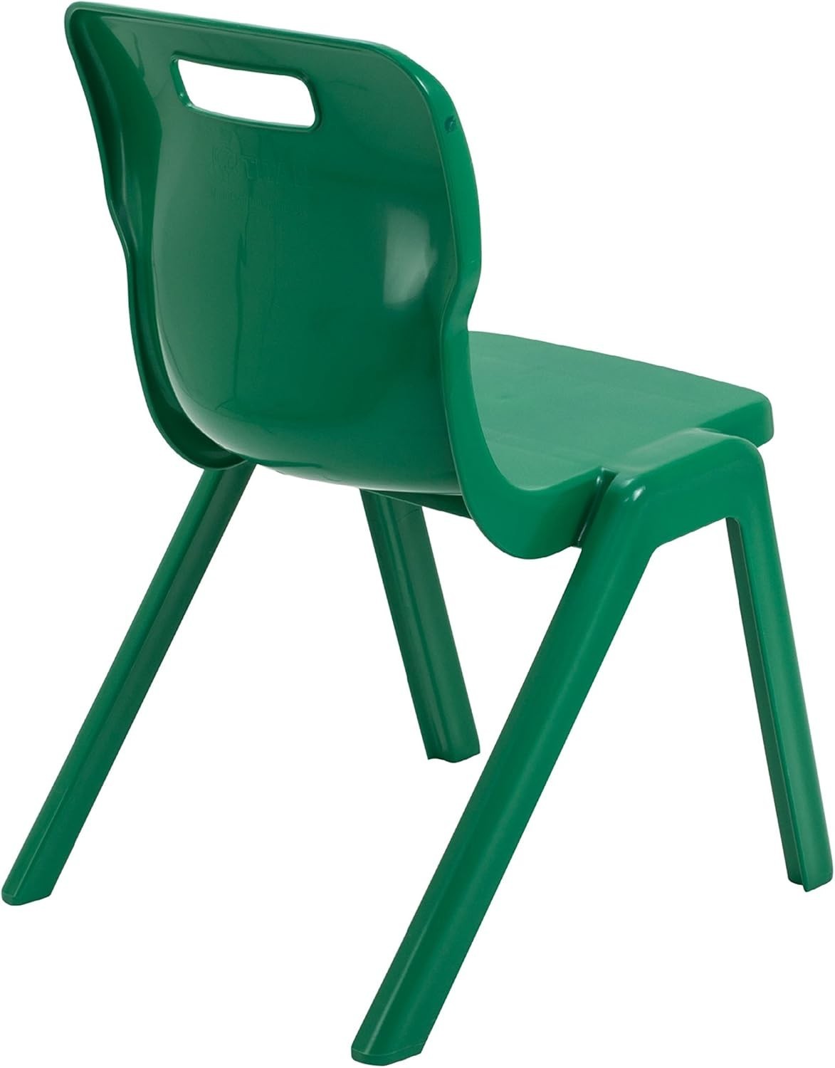 Classroom Chairs Pack of 3 Heavy Duty Stackable Size 6 Green
