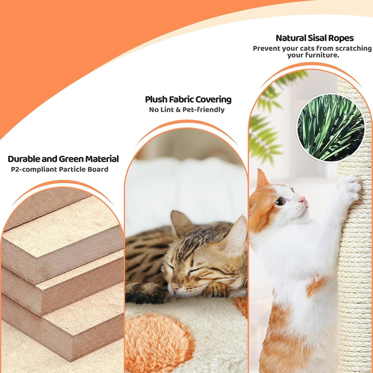 Cat Tree 165cm Tall Tower With Condo Scratching Posts Perches & Hanging Toys