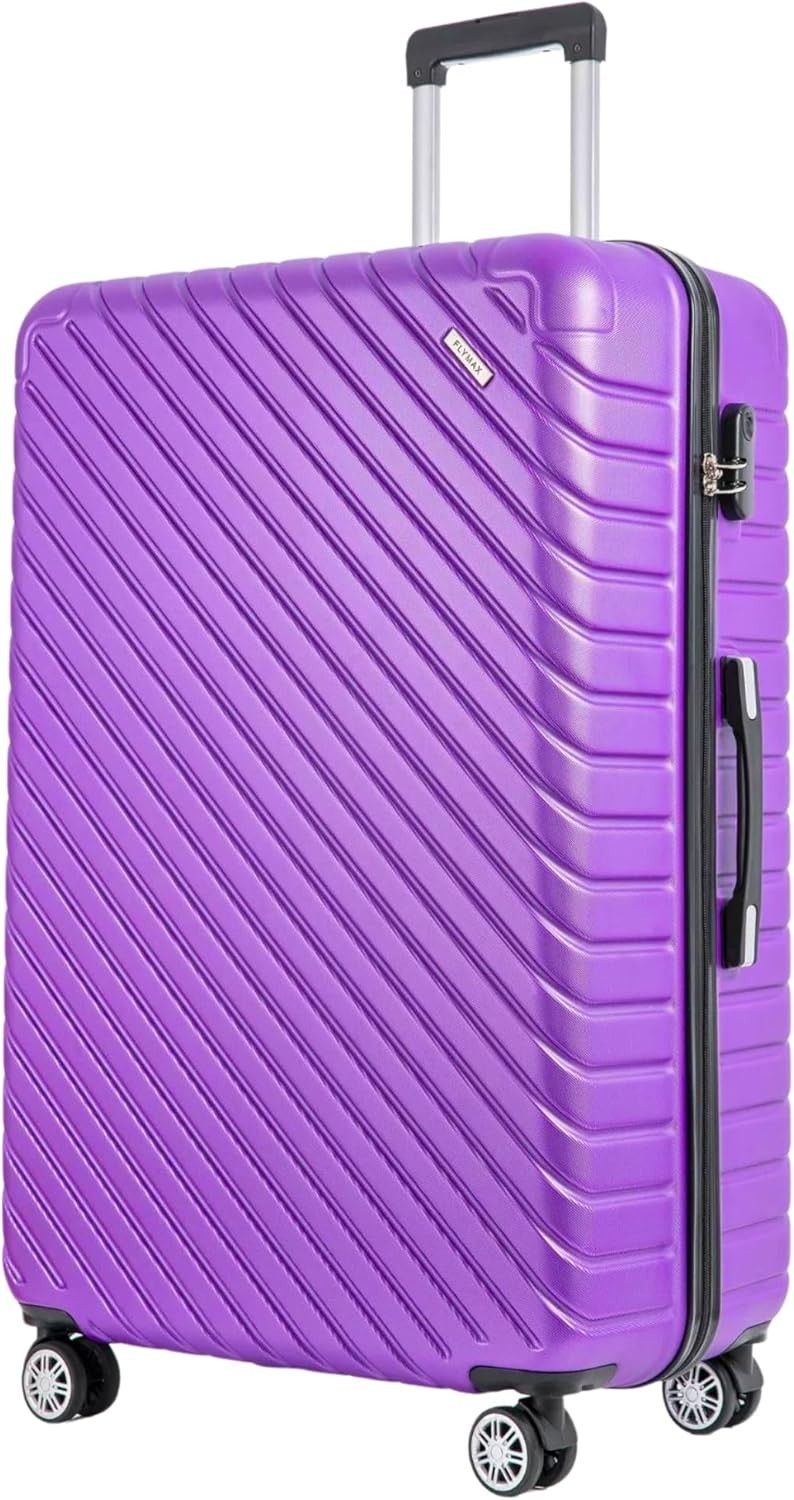 XL 32'' Extra Large Hard Shell Suitcase Lightweight ABS 4 Wheel 125L