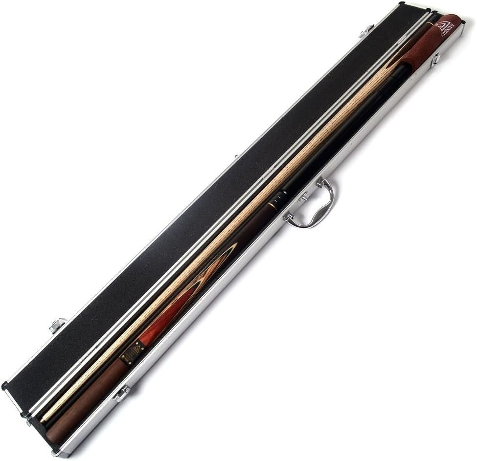 57in Snooker Cue 18oz Ash Shaft 3/4 Joint Dual Extensions Pro Set