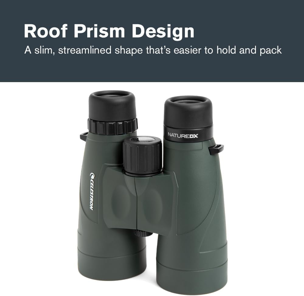 12x56 Waterproof Binoculars HD Long-Range Birdwatching Hunting Outdoor Travel