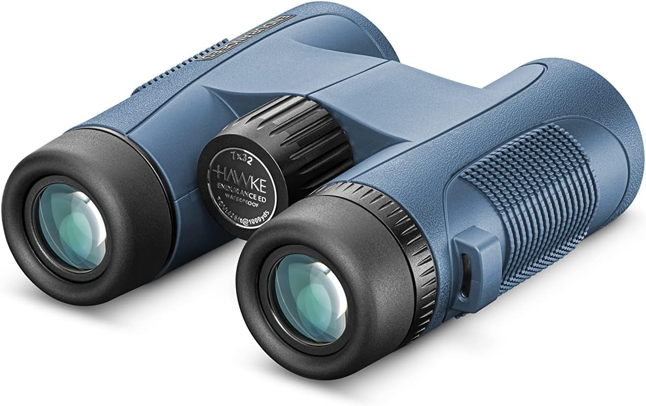 Marine 7x32 ED Binoculars Waterproof Fog-Proof HD Optics for Boating & Travel