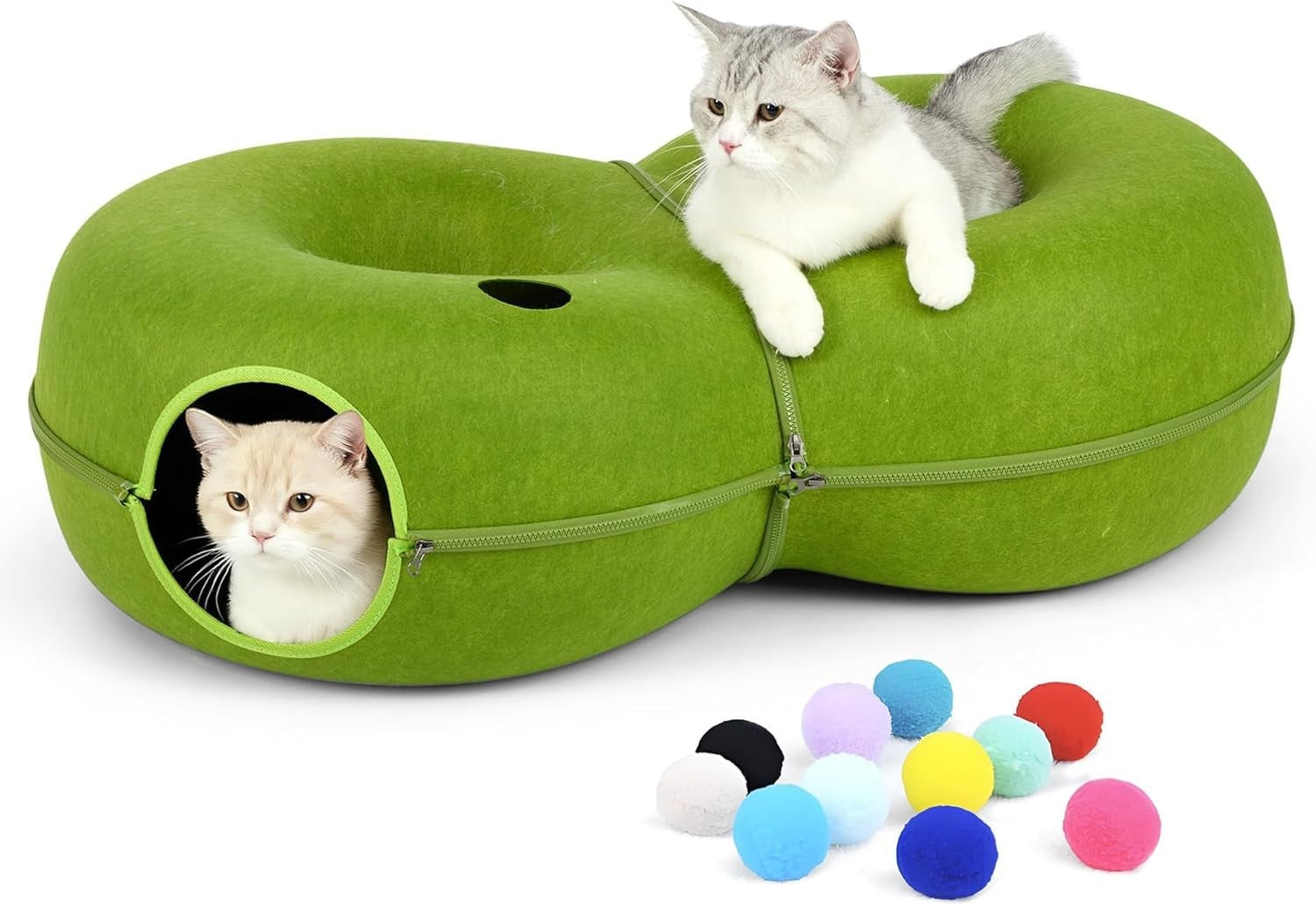 Cordless Foldable Cat Window Perch Hammock w Suction Cups 40lb