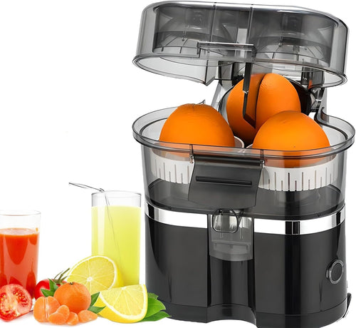 Dual Head Electric Citrus Juicer 100W Fast 18000RPM High Yield 400ml