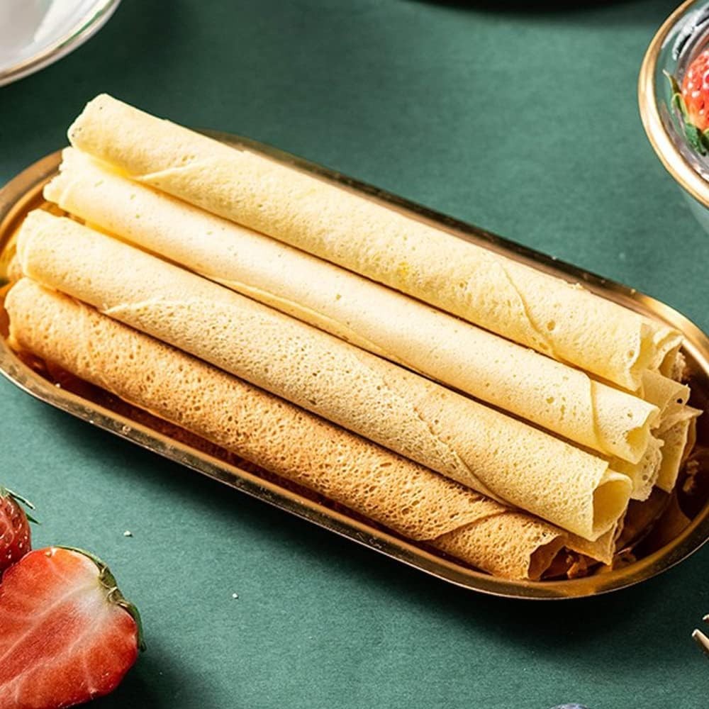 Stovetop Waffle Cone Maker | Non-Stick Cast Aluminium Cone & Crêpe Pan
