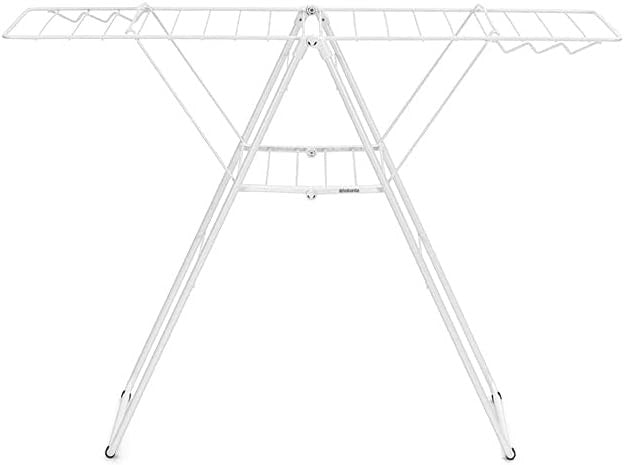 20m Clothes Airer Folding Indoor Drying Rack Stainless Steel Compact Stand
