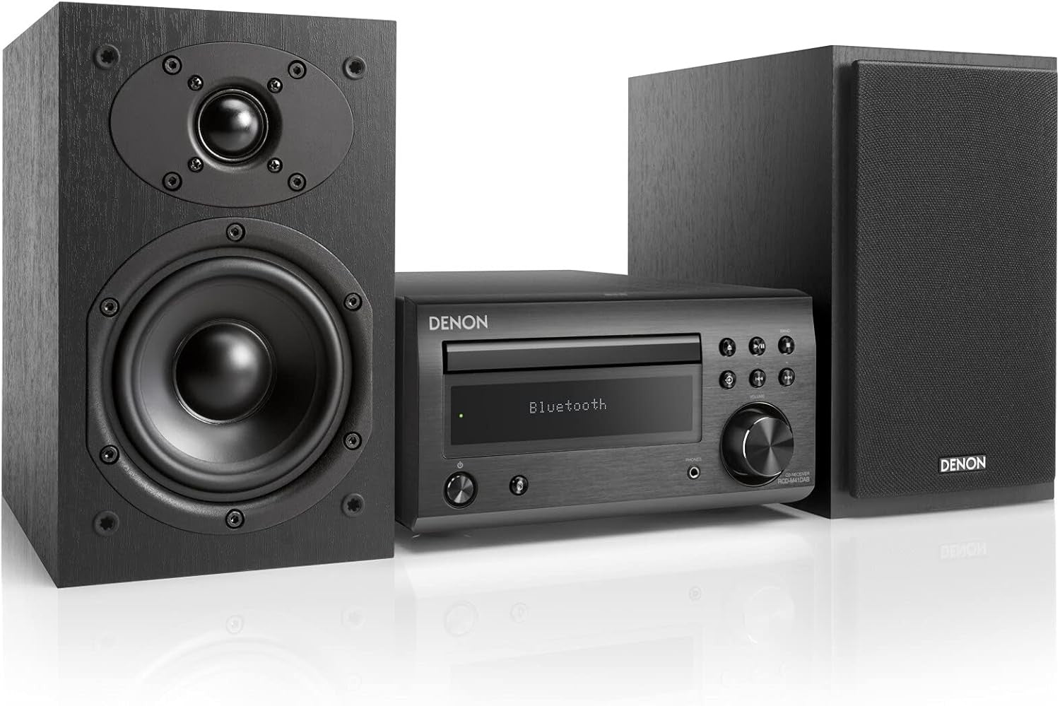 HiFi CD Player System with Bluetooth DAB FM 2x30W Speakers