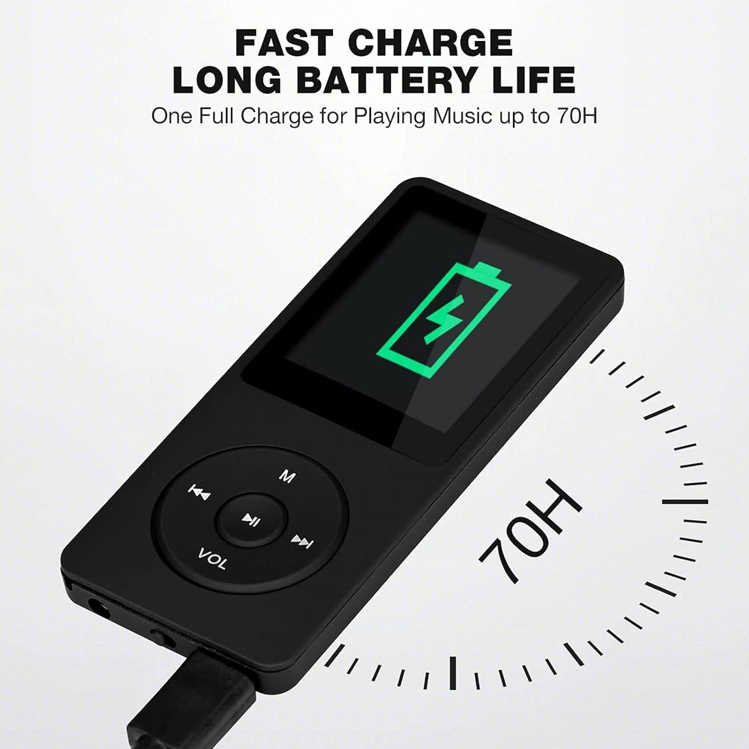 8GB MP3 MP4 Music Player Portable HiFi with FM Radio & Voice Record