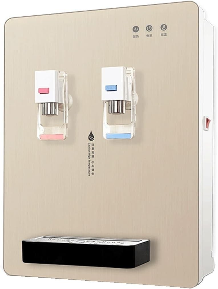 Wall Mounted Mains Fed Water Dispenser Hot Cold Dual Tap