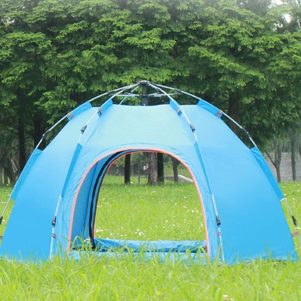 Four Seasons Pop-Up Camping Tent 3-4 Person Waterproof Sun Shade