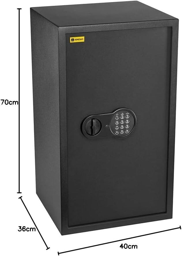Large Digital Safe Box Electronic Lock Document Cash Security Safe