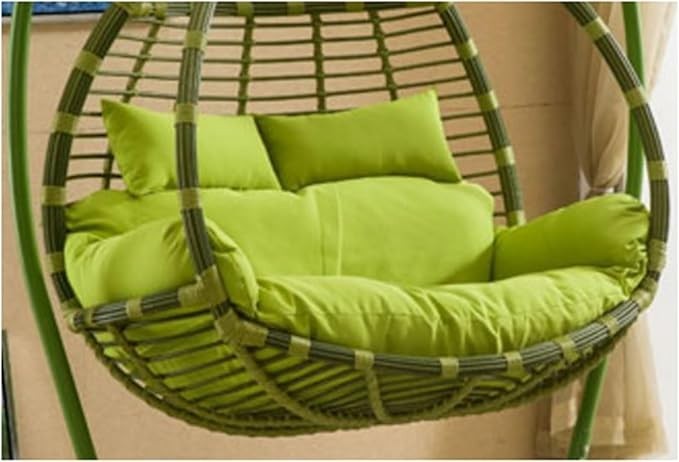 2 Seater Egg Chair Cushion Waterproof Thick Swing Pad Outdoor Garden Hammock