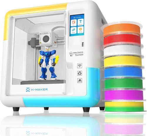 Kids AI 3D Printer WiFi Silent Enclosed Toy Library 8 PLA Kit