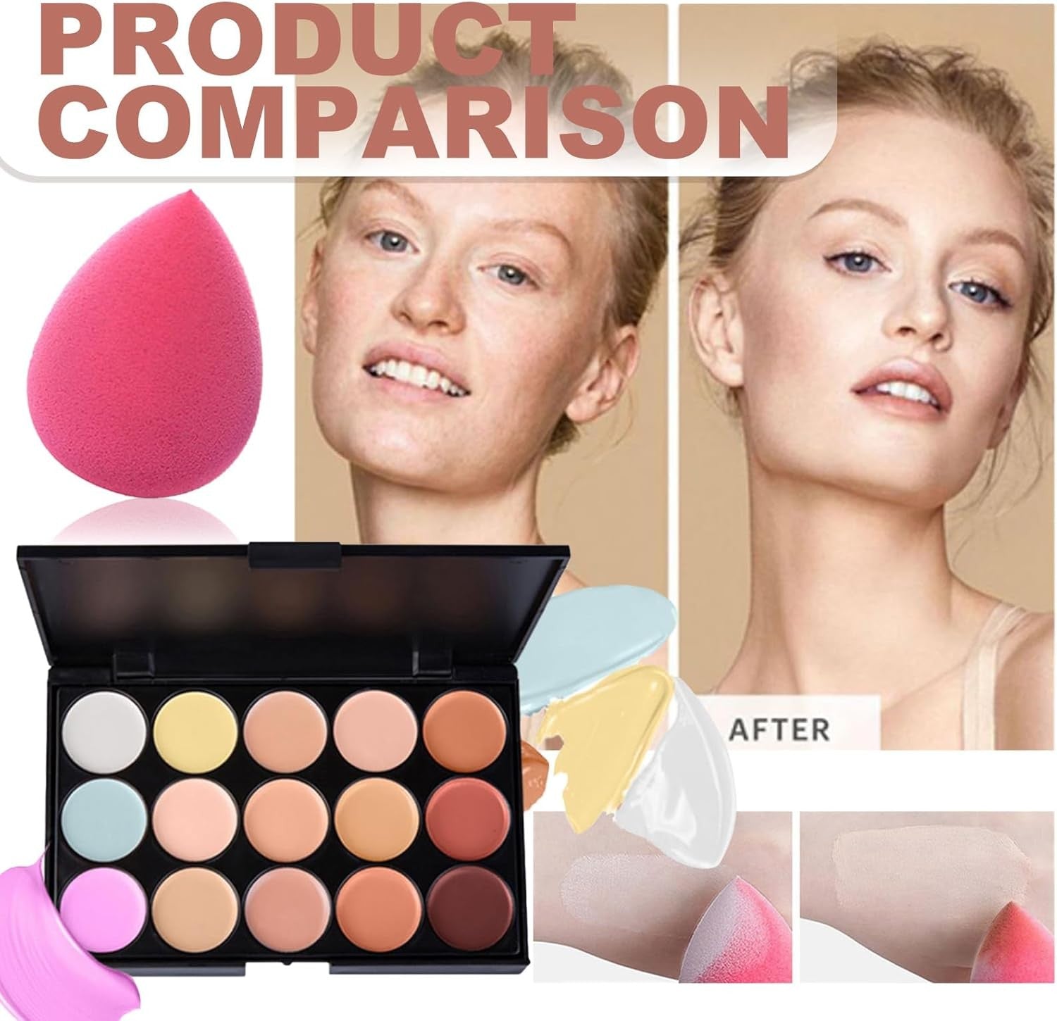 Makeup Kit for Women Full Starter Travel Set Palette