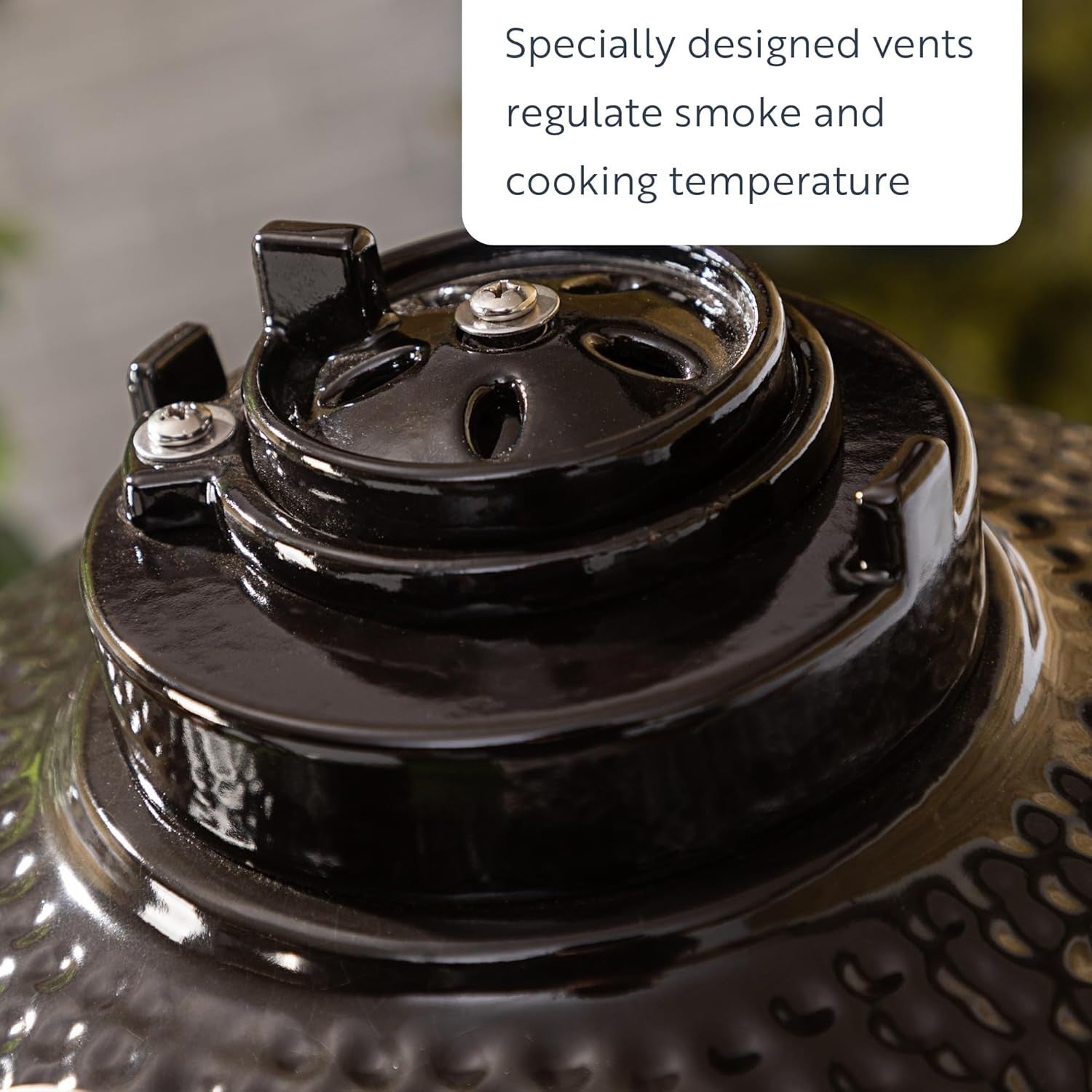 15" Ceramic Charcoal BBQ Grill with Stand & Cover – Kamado Egg Smoker