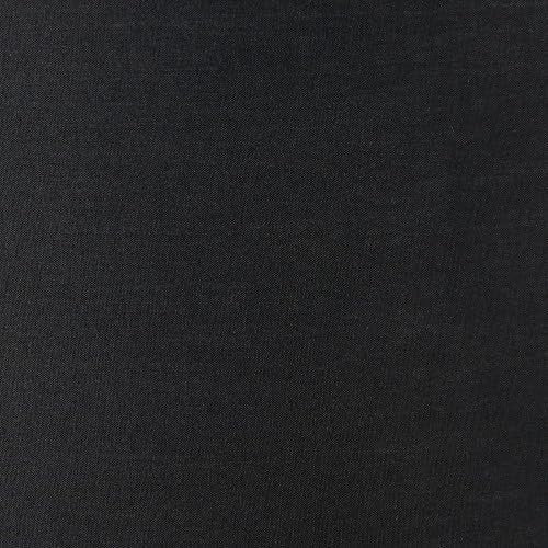 Black Drum Lampshade 40cm Cotton Cylinder Shade Table Floor Living Room Lamps