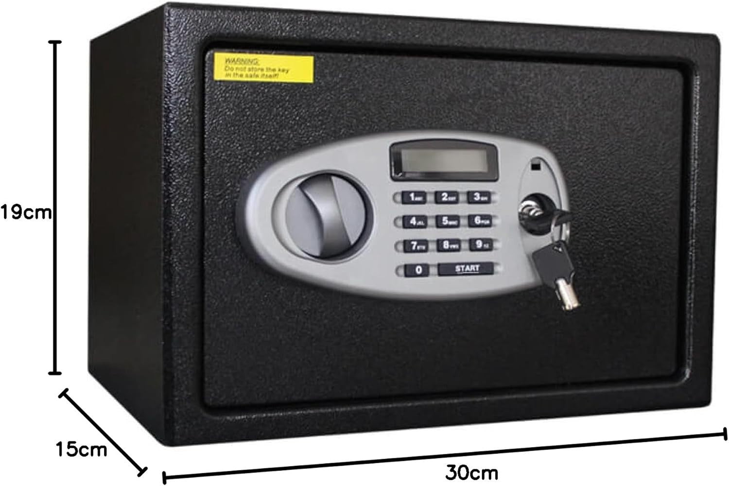 Electronic Guest Safe Digital Keypad Cash Jewelry Security Box