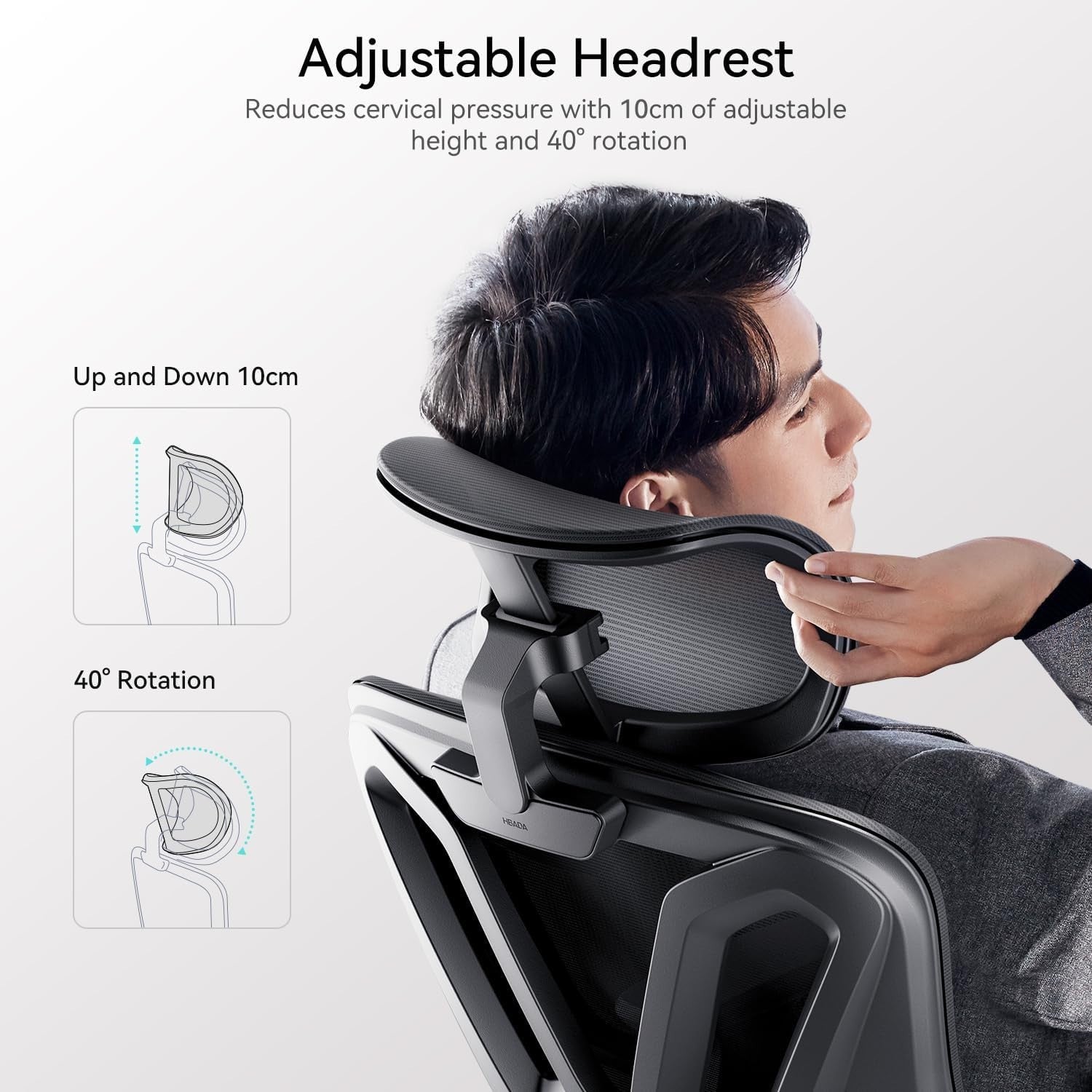 Ergonomic Mesh Office Chair Lumbar Support Adjustable Desk Rolling High Back
