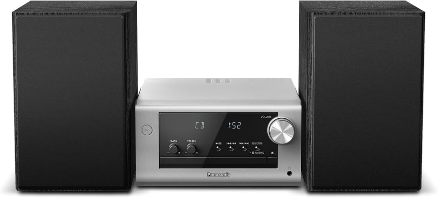 Compact Bluetooth HiFi Stereo System CD DAB FM Radio USB AUX 80W Speakers