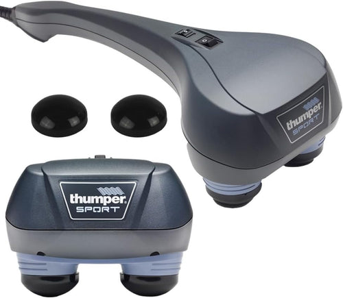 Deep Tissue Percussion Massager Long Handle Back Shoulder Muscle Pain Relief