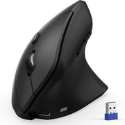Vertical Ergonomic Mouse Wireless Bluetooth 4800 DPI Silent