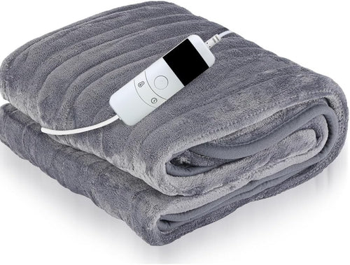 Electric Heated Throw Blanket 120x160cm 10 Heat Auto Shut Off Washable