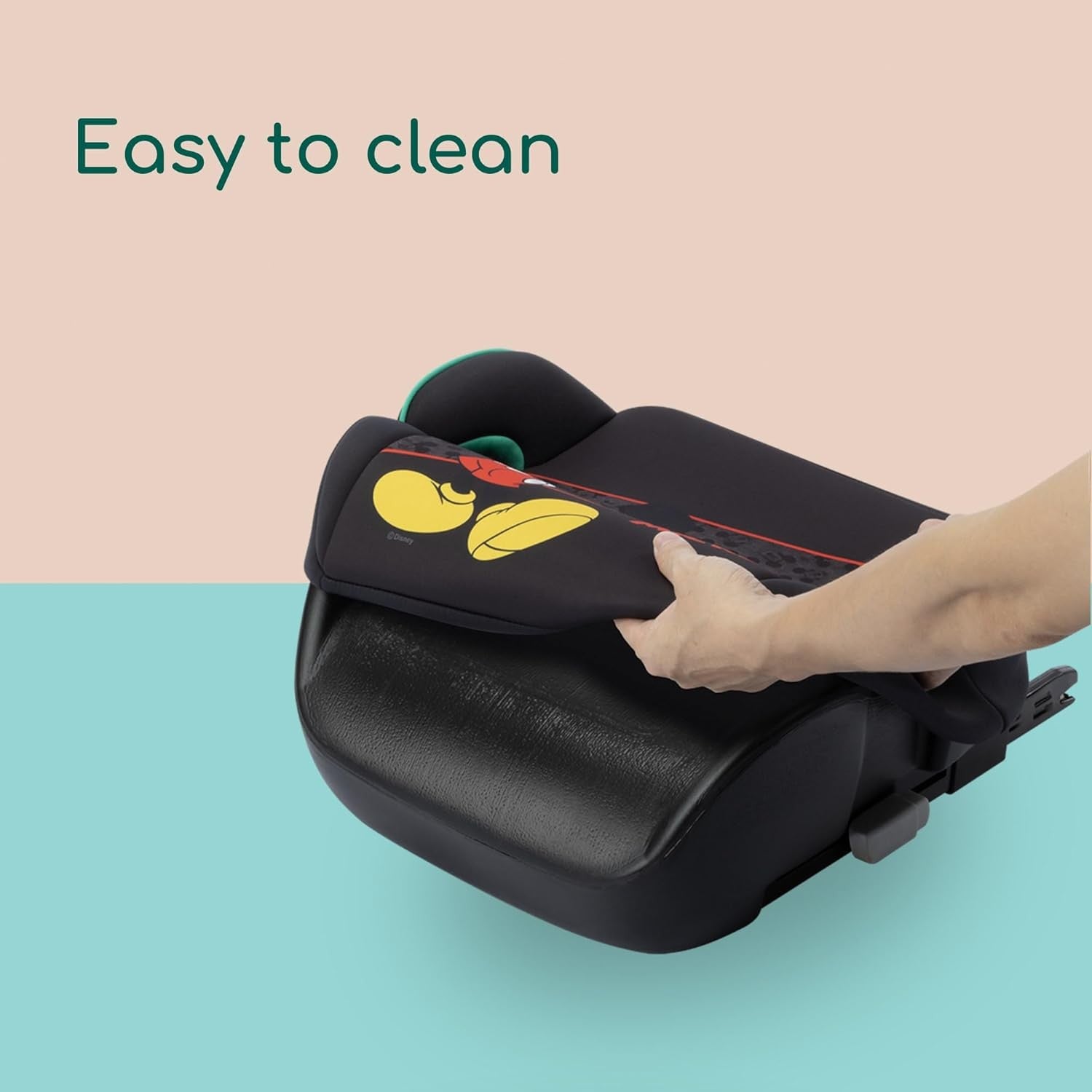 ISOFIX Booster Car Seat 6–12 Years Lightweight Compact Kids Travel Seat