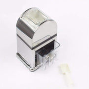 Manual Ice Crusher Snow Cone Maker Stainless Steel Hand Crank Shaver