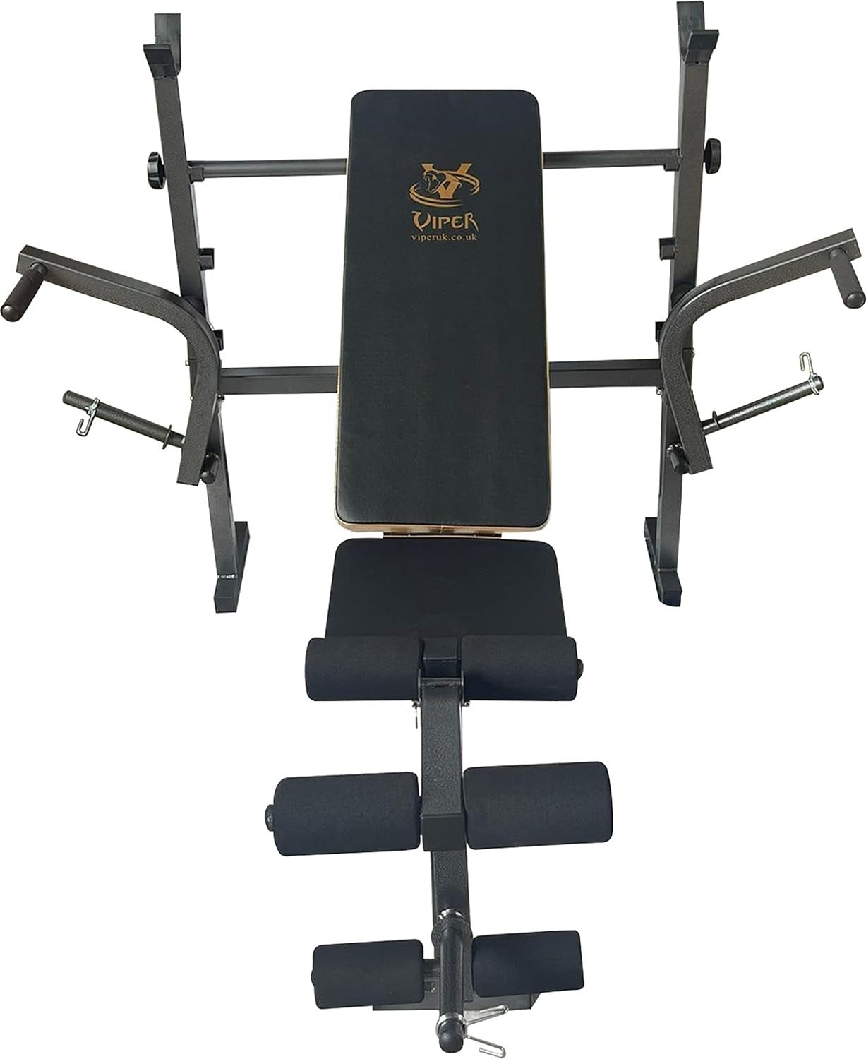 Foldable Multi-Angle Workout Bench for Sit Ups & Weight Training Home Gym