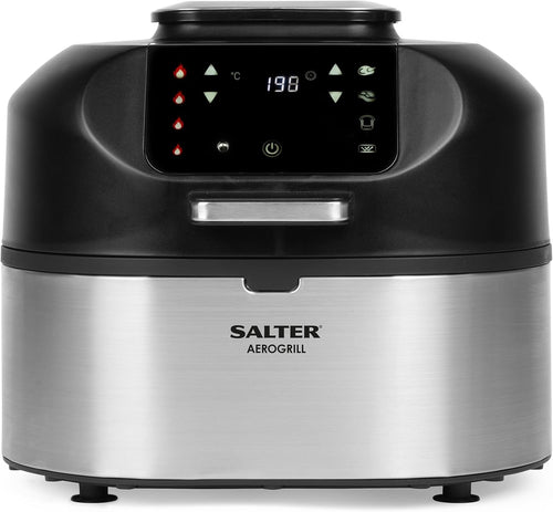 AeroGrill Multicooker 5.2L 5-in-1 Grill & Air Fryer, Temp Probe, LED Touch 1750w