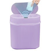 Automatic Touchless Trash Can Motion Sensor 28L Slim Purple