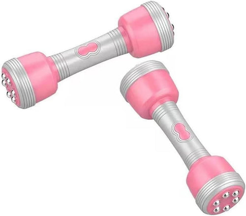 Adjustable Dumbbell Pair 4kg Solid Iron Home Fitness Hand Weights
