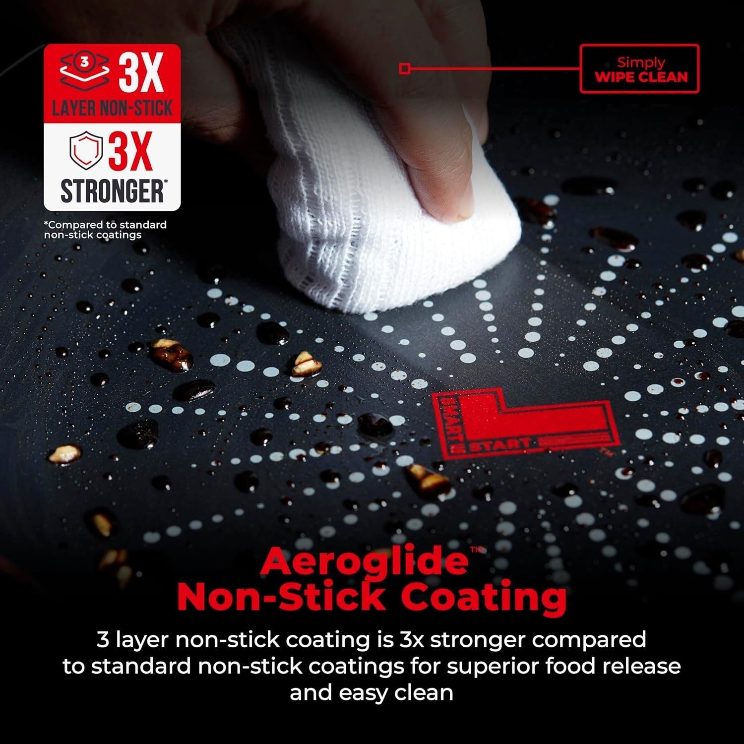 28cm SmartStart Multi-Pan with Lid, Non-Stick, Easy Clean, Oven Safe, PFOA-Free