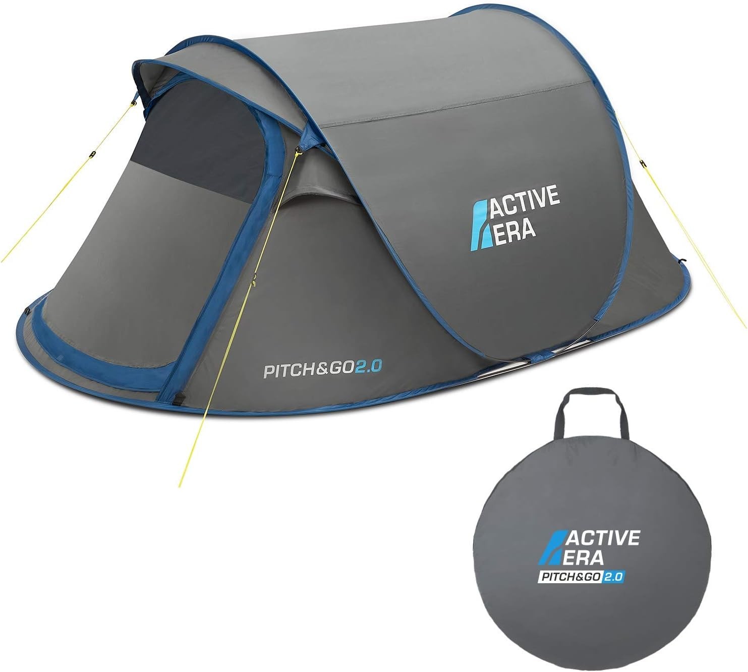 Active Era Pop-Up Tent 4-5 Person Easy Setup Waterproof with Porch