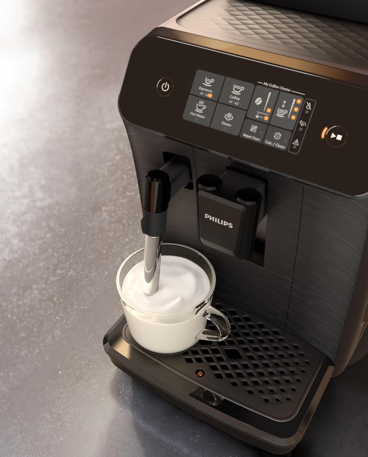 Automatic Espresso Coffee Machine | Built-In Grinder | 1.8L Tank | 1500W Power