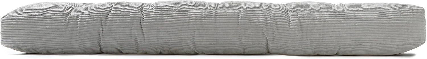 Double Futon Mattress 160x200cm Thick Foam Floor Bed Roll-Up Corduroy Soft