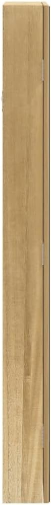 LED Wall Mounted Jewelry Cabinet Frameless Mirror Lockable Storage Brown