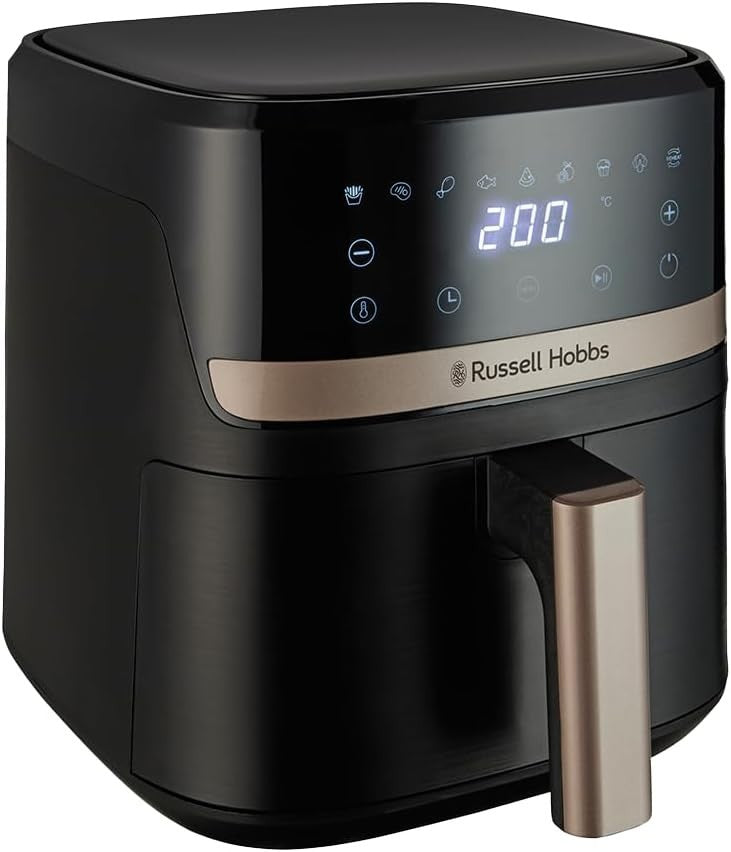 4.3L Digital Air Fryer 1300W 9 Programs Oil-Free Rapid Cook Roast Grill Bake
