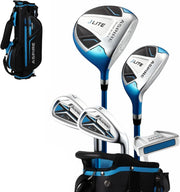 Junior Golf Club Set Ages 6–8 Right Hand Driver Hybrid Irons Bag