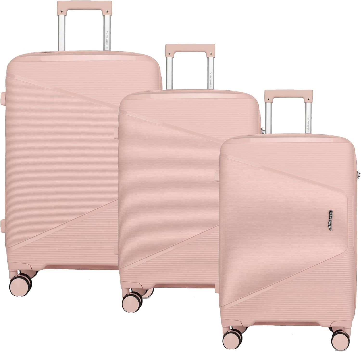 3pc Suitcase Set 20 24 28 Hard Shell TSA Lock Spinner Wheels PP