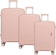 3pc Suitcase Set 20 24 28 Hard Shell TSA Lock Spinner Wheels PP