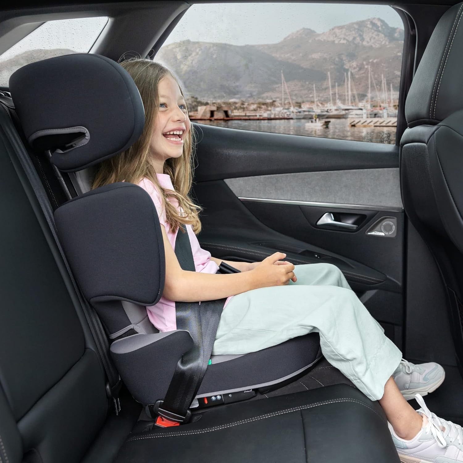 ISOFIX i-Size High Back Booster Car Seat 3–12 Years 100–150cm