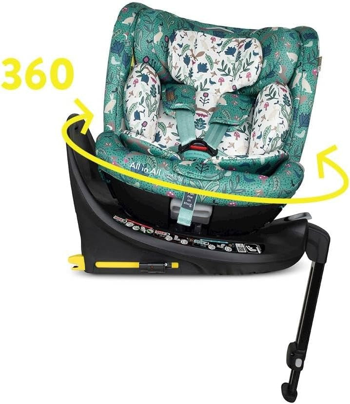i-Size 360° Spin Car Seat Birth–12 Years ISOFIX ERF Group 0+/1/2/3
