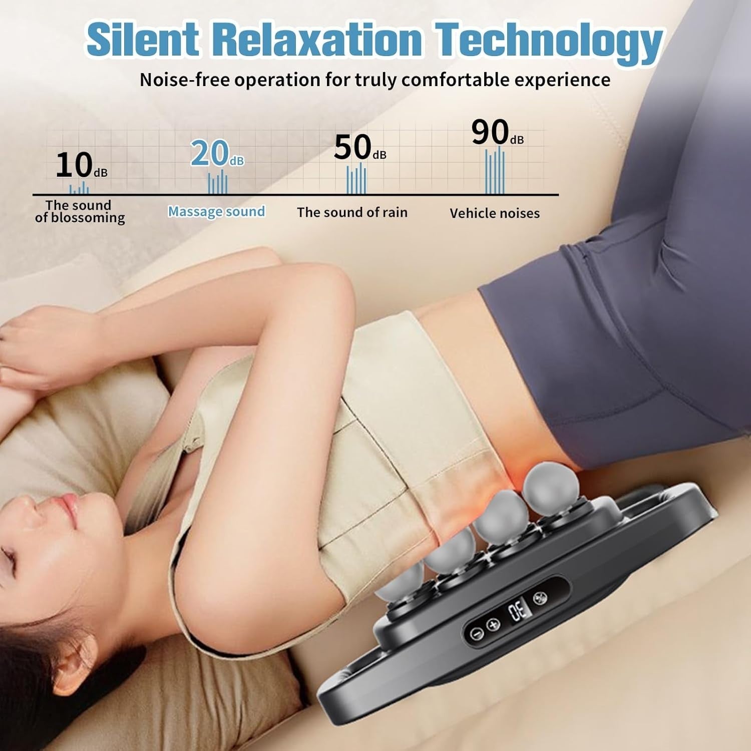 8 Head Deep Tissue Massage Gun 30 Levels 16 Speed Muscle Pain Relief