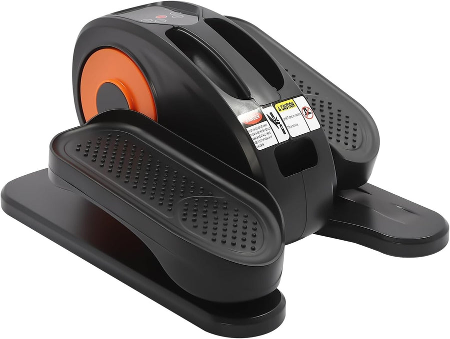 Under Desk Elliptical Electric Quiet Seated Pedal Exerciser Remote LCD