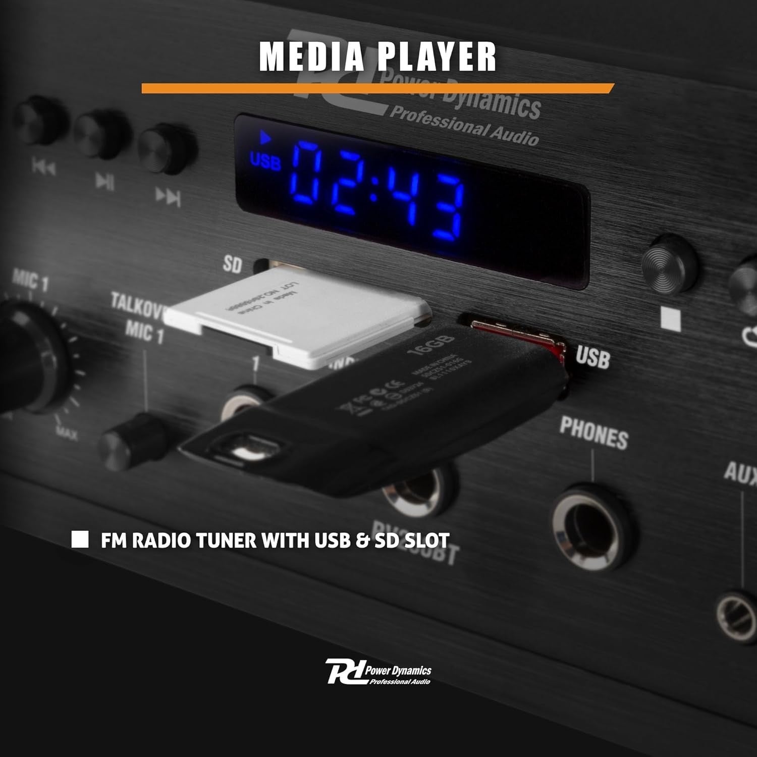 6-Zone HiFi Stereo Amplifier | Bluetooth 4.2 USB FM Optical AUX | 6x100W